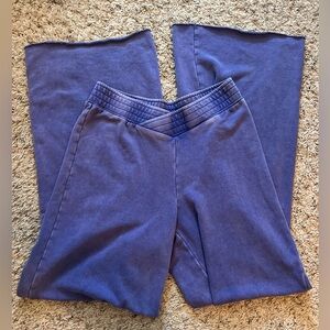 URBAN OUTFITTERS OUT FROM UNDER CROSSOVER PURPLE SWEATPANTS